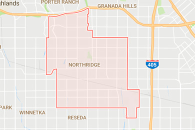 Northridge map